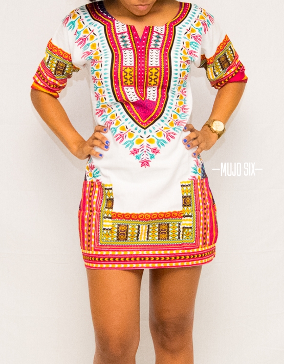 pink dashiki